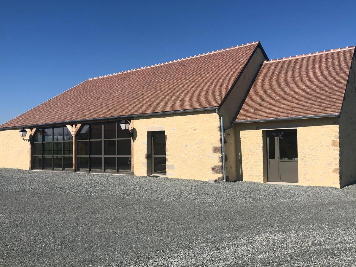 Maison De Vacances Avec Piscine Interieure - Le Grand Champagne Villa Saint-Victeur Exterior foto