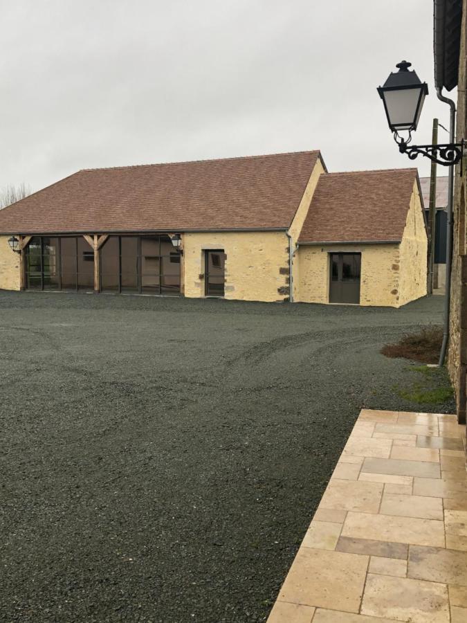 Maison De Vacances Avec Piscine Interieure - Le Grand Champagne Villa Saint-Victeur Exterior foto